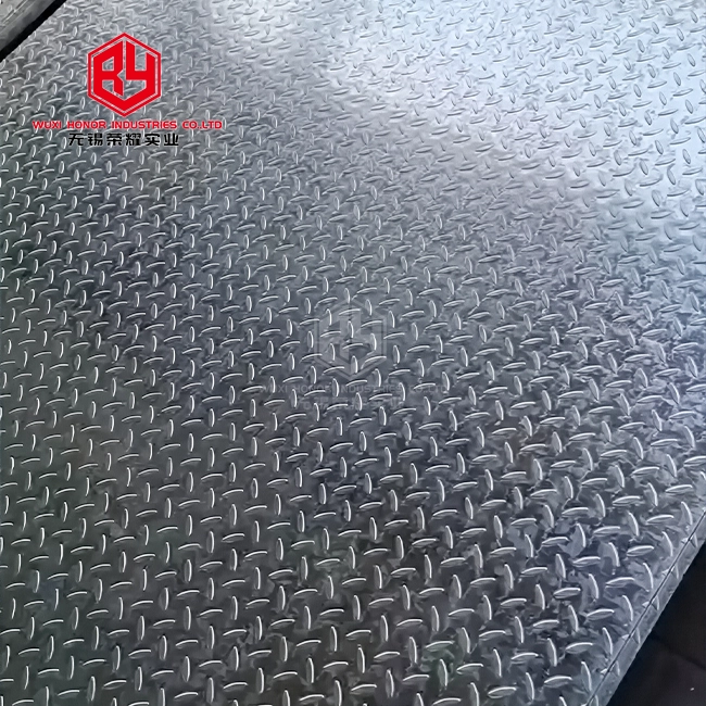 Galvanized Checkered Plate